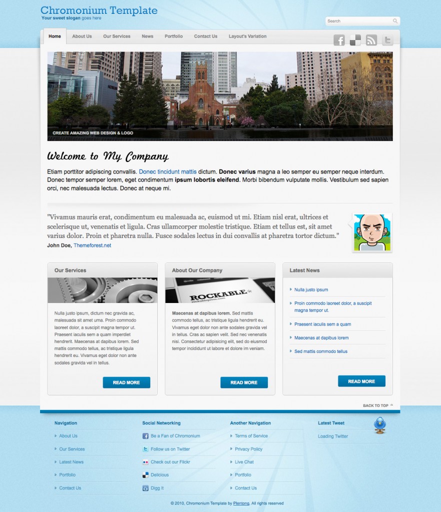 chromonium 881x1024 5 Professional WordPress Themes. 